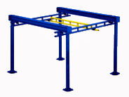 freestanding bridge crane